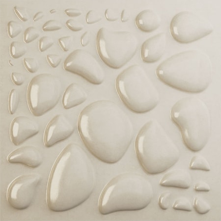 Ekena Millwork 19 5/8in. W x 19 5/8in. H Shale EnduraWall Decorative 3D Wall Panel Covers 2.67 Sq. Ft. WP20X20SLEPE